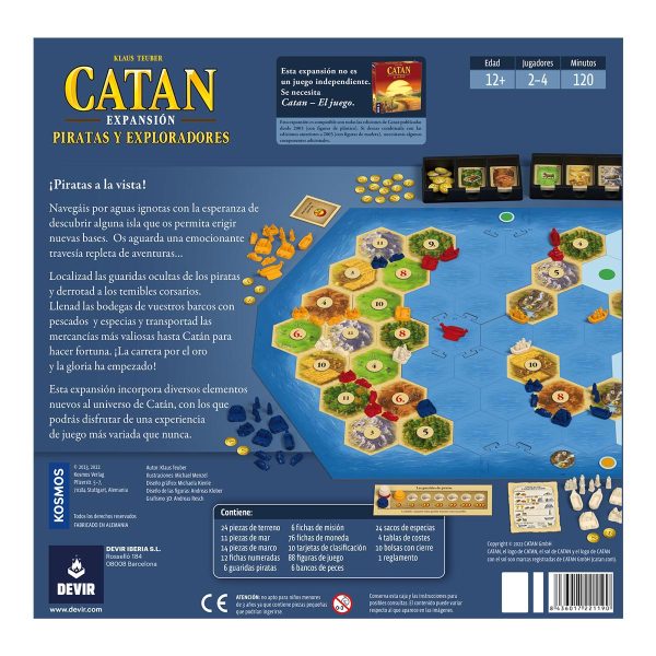 Catan - Piratas y Exploradores (expansión)