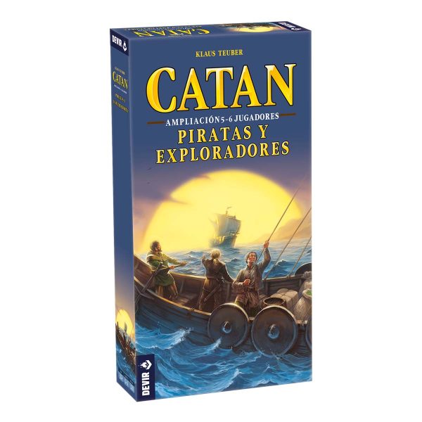 Catan - ampliación 5-6 jugadores Piratas y Exploradores