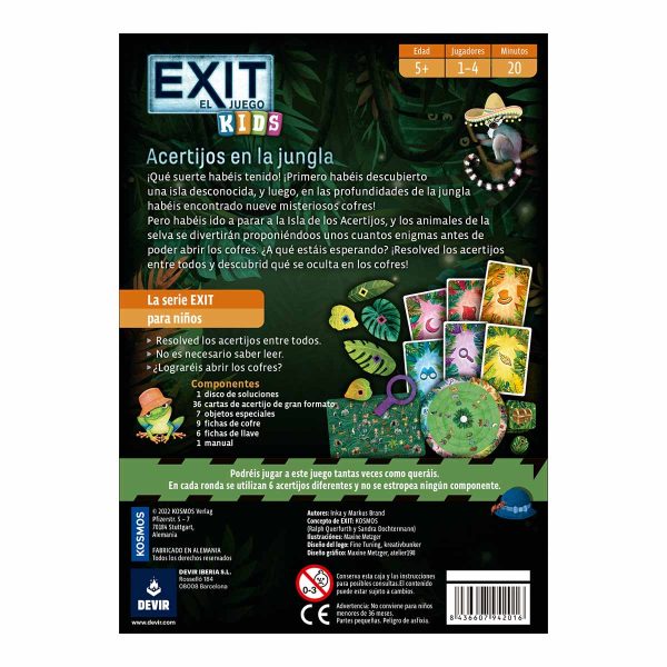 Exit - Acertijos en la Jungla