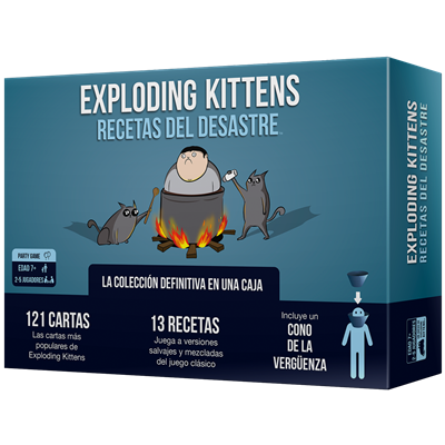 Exploding Kittens Recetas del Desastre