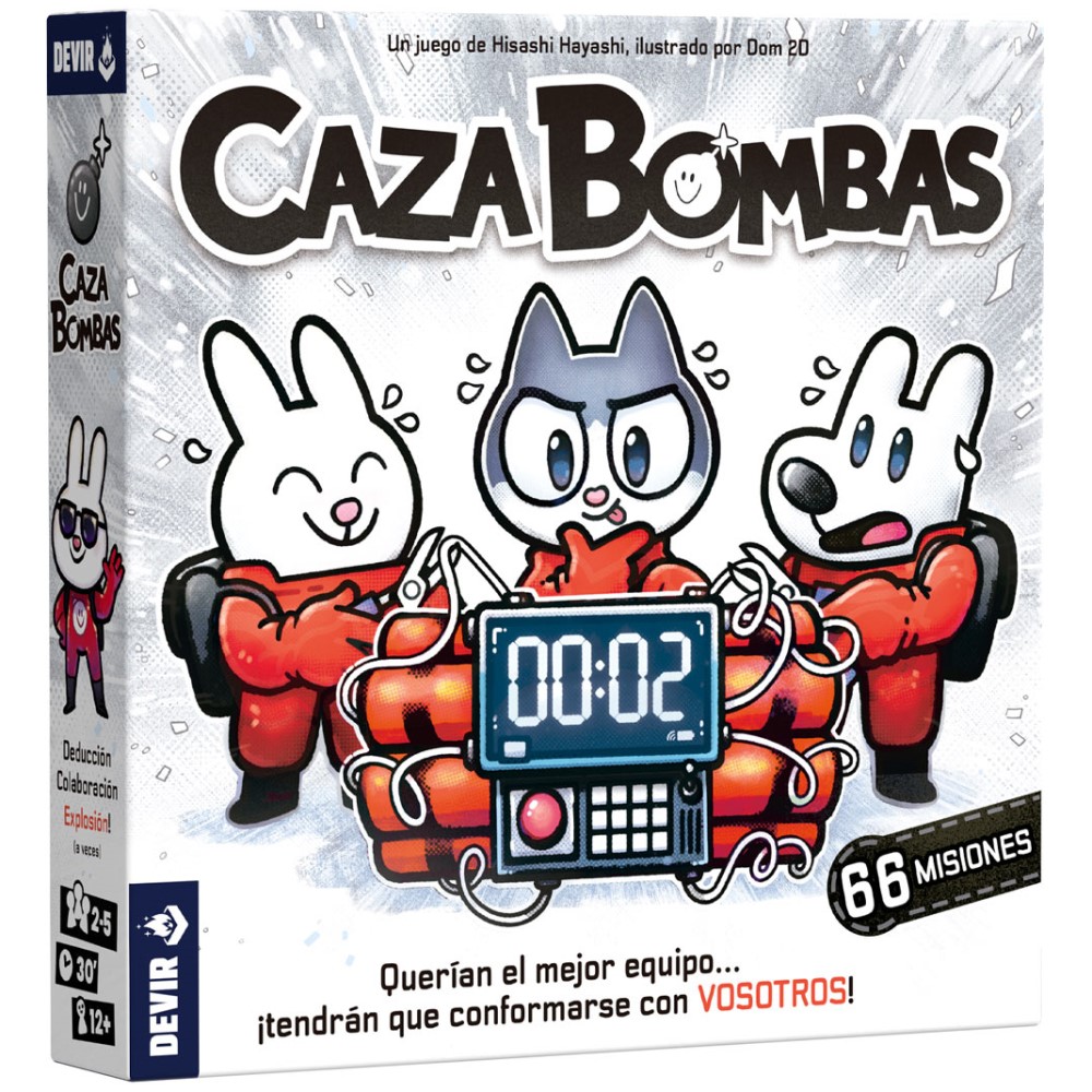 Caza bombas en español