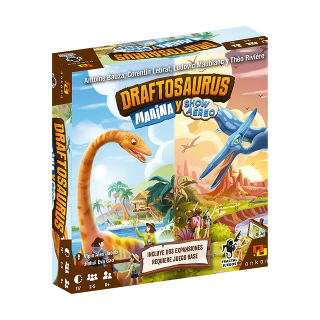 Draftosaurus Marina y Show Aereo Juego de Mesa