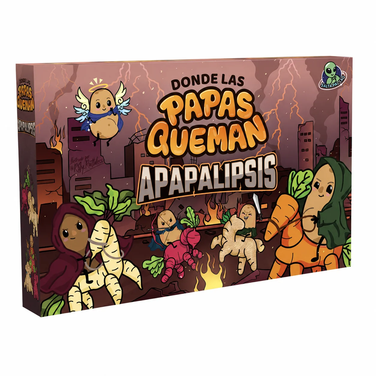 Donde las Papas Queman Apapalipsis Juego de Mesa